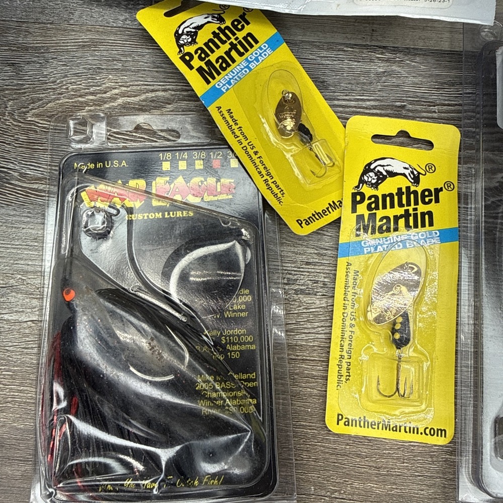Fishing Lures, PowerBait. Berkley, Bass Pro Shops, panther Martin, Johnson - Picture 2 of 7